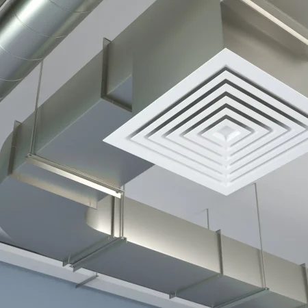 ventilation duct, 3d Illustration